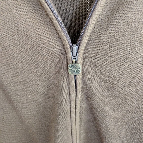 vintage zip up quiksilver sweater - Picture 2 of 5